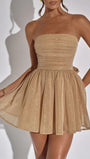 Tahlia Off Shoulder Sequins Mini Dress - Fashion Pov