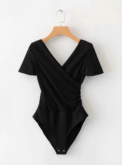 Tara Short Sleeve Bodycon Top - Fashion Pov