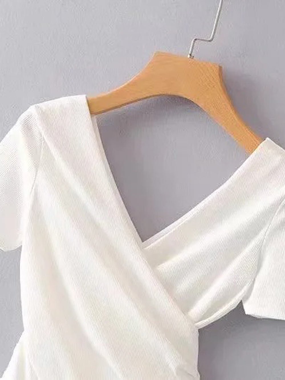 Tara Short Sleeve Bodycon Top - Fashion Pov