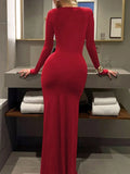 Tatum Long Sleeve Maxi Dress - Fashion Pov