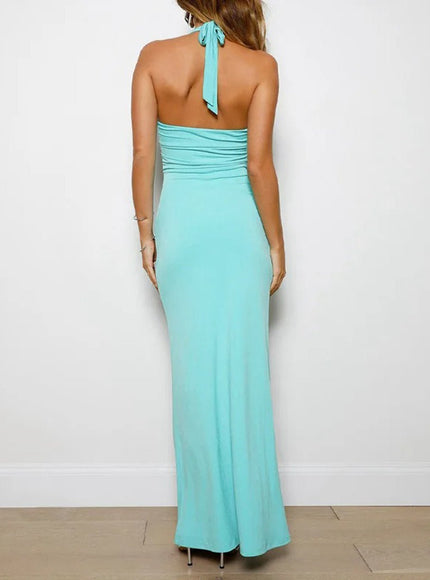 Tayla Hollow Out Bodycon Maxi Dress - Fashion Pov