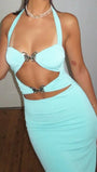 Tayla Hollow Out Bodycon Maxi Dress - Fashion Pov