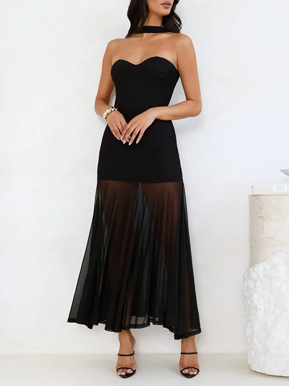 Taylor Sleeveless Maxi Dress - Fashion Pov