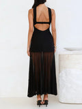 Taylor Sleeveless Maxi Dress - Fashion Pov