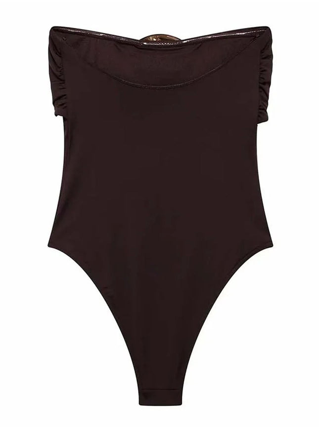 Thea Bodycon Off Shoulder Jumpsuit - Fashion Pov
