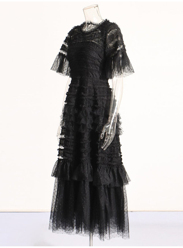 Valencia Fold Chic Midi Dress - Fashion Pov