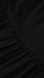 Valencia One - Shoulder Pleated Maxi Dress - Fashion Pov