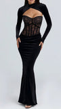 Valentina Lace Corset Maxi Dress - Fashion Pov