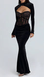Valentina Lace Corset Maxi Dress - Fashion Pov