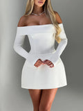 Valerie Off Shoulder Mini Dress - Fashion Pov