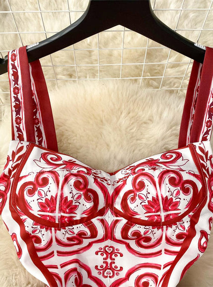 Virginie Strap Floral Mini Dress - Fashion Pov