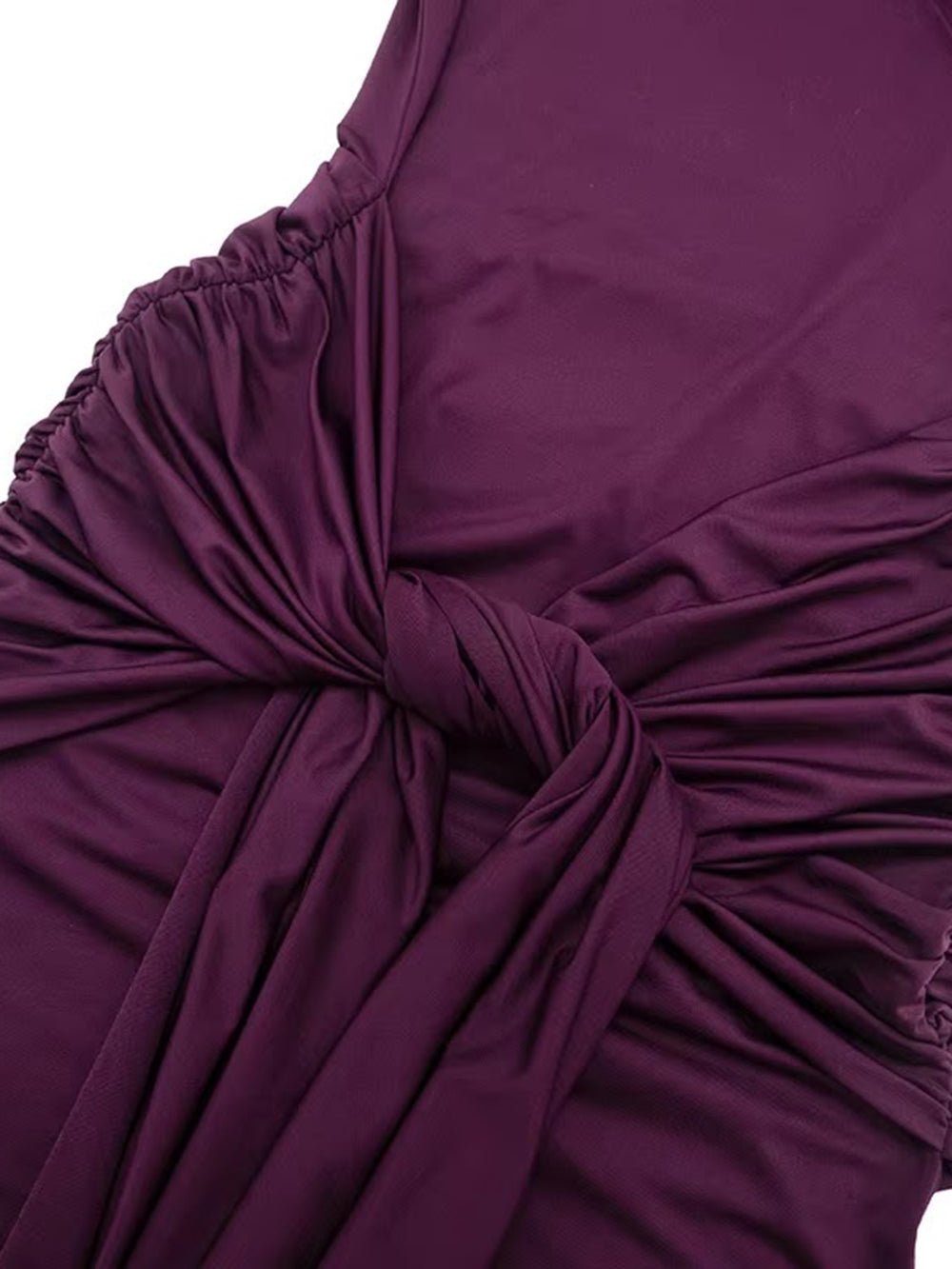 Vivienne Cutout Ruched Column Gown - Fashion Pov