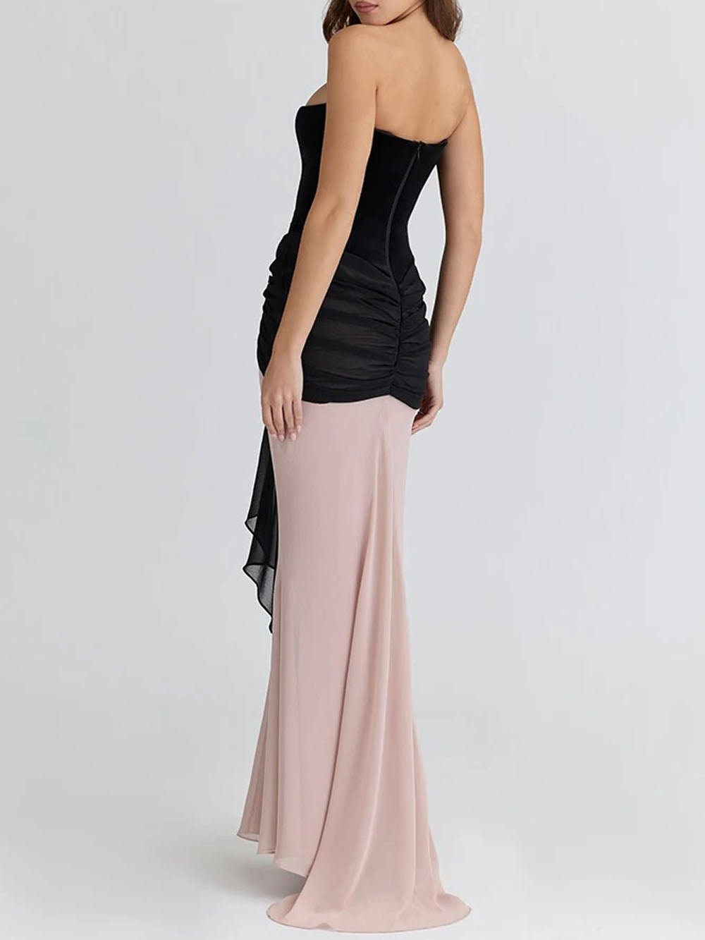 Vivienne Off Shoulder Strapless Maxi Dress - Fashion Pov