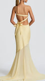 Vivienne One - Shoulder Mesh Maxi Dress - Fashion Pov