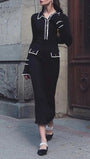 Willow Knitted Slim Maxi Dress - Fashion Pov