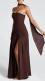 Wren Slim Ribbon Maxi Dress - Fashion Pov