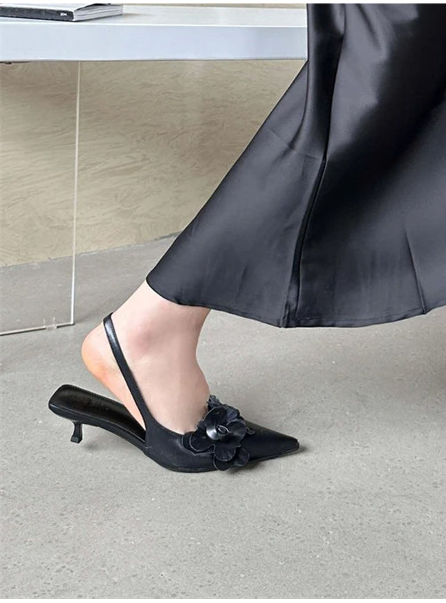 Wren Toe Thin Low Heel - Fashion Pov