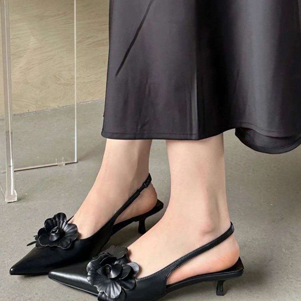 Wren Toe Thin Low Heel - Fashion Pov