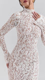 Ximena Long Sleeve Midi Dress - Fashion Pov