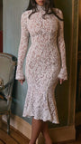 Ximena Long Sleeve Midi Dress - Fashion Pov