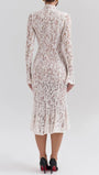 Ximena Long Sleeve Midi Dress - Fashion Pov