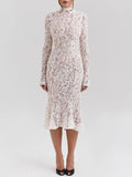 Ximena Long Sleeve Midi Dress
