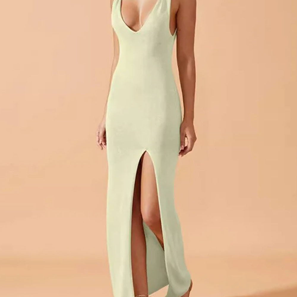 Zara Backless Maxi Dress - Fashion Pov