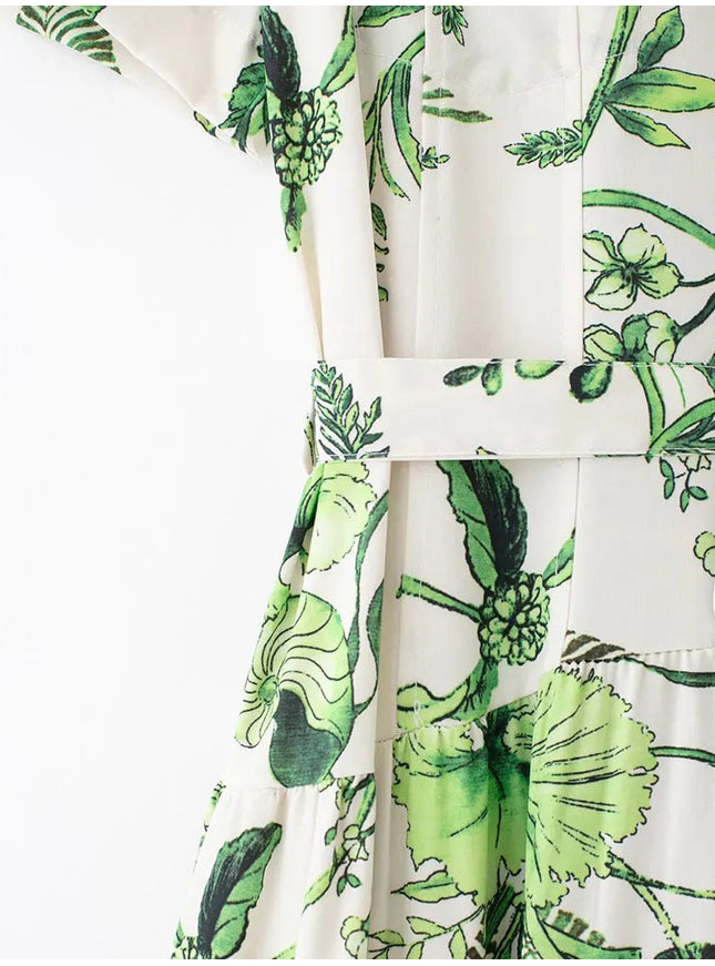 Zara Floral Midi Dress - Fashion Pov