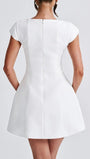 Zara Short Sleeve Mini Dress - Fashion Pov