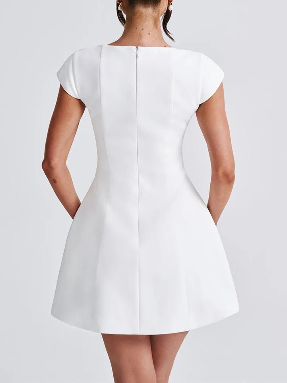 Zara Short Sleeve Mini Dress Zara Short Sleeve Mini Dress