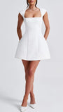 Zara Short Sleeve Mini Dress - Fashion Pov