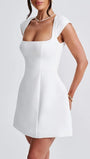 Zara Short Sleeve Mini Dress - Fashion Pov