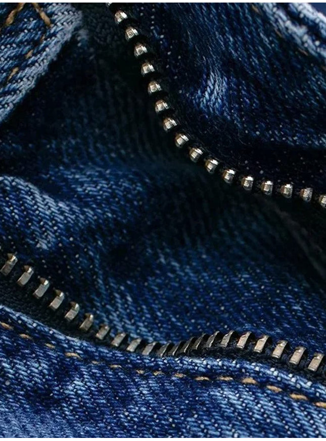 Zoey Denim Midi Skirt - Fashion Pov