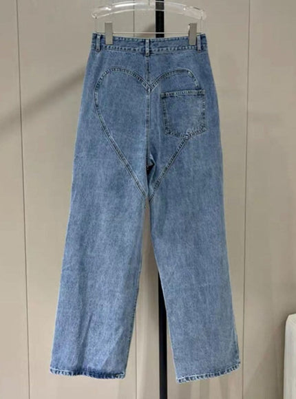 Abigail Hollow Out Jeans Pant - Fashion Pov
