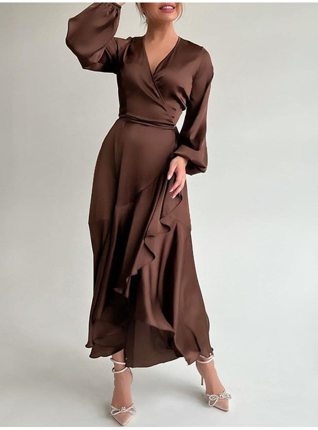 Ada Asymmetrical Midi Dress - Fashion Pov