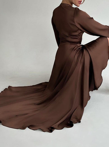 Ada Asymmetrical Midi Dress - Fashion Pov