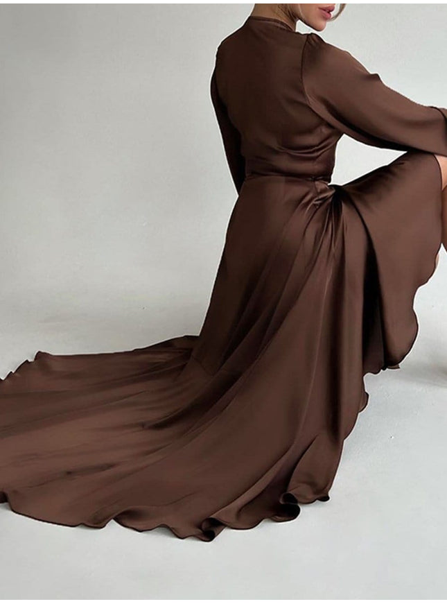 Ada Asymmetrical Midi Dress - Fashion Pov