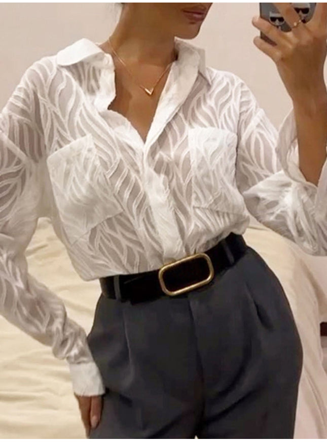 Adaline Pocket Button Tunic Top - Fashion Pov