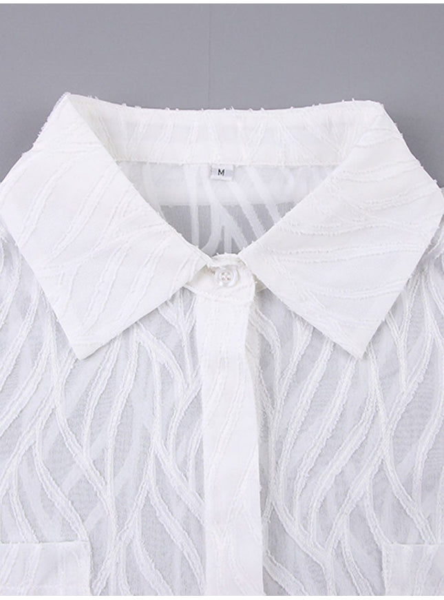 Adaline Pocket Button Tunic Top - Fashion Pov