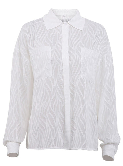 Adaline Pocket Button Tunic Top - Fashion Pov