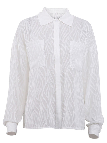 Adaline Pocket Button Tunic Top - Fashion Pov