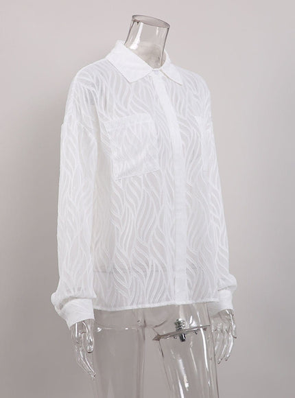 Adaline Pocket Button Tunic Top - Fashion Pov