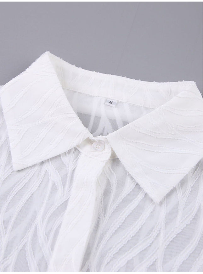 Adaline Pocket Button Tunic Top - Fashion Pov