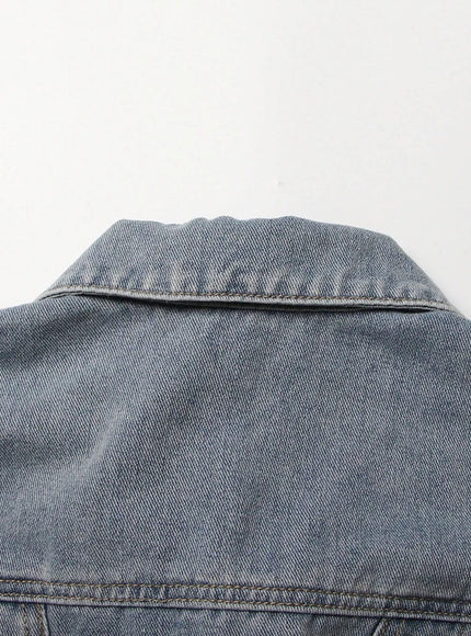 Addison Denim Hollow Out Jacket - Fashion Pov