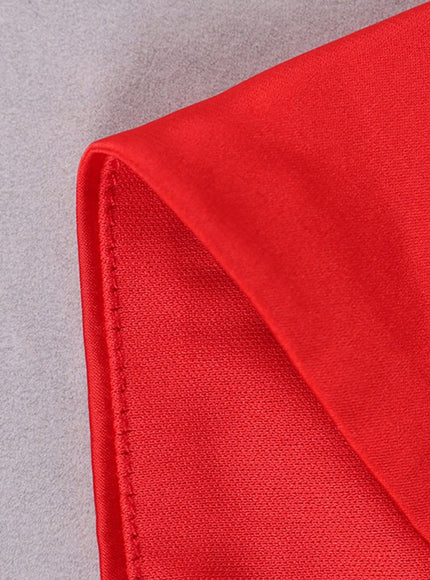 Adrian One Shoulder Midi Dress - Fashion Pov