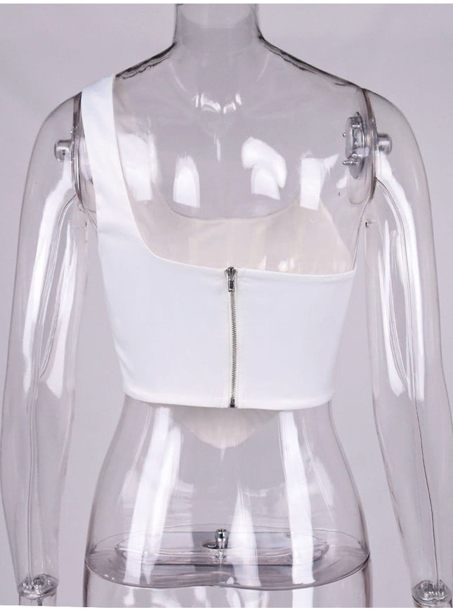 Alicia Asymmetrical Top - Fashion Pov