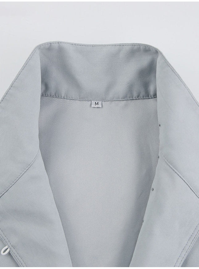 Alison Single-Breasted Puff Sleeve Top - Fashion Pov