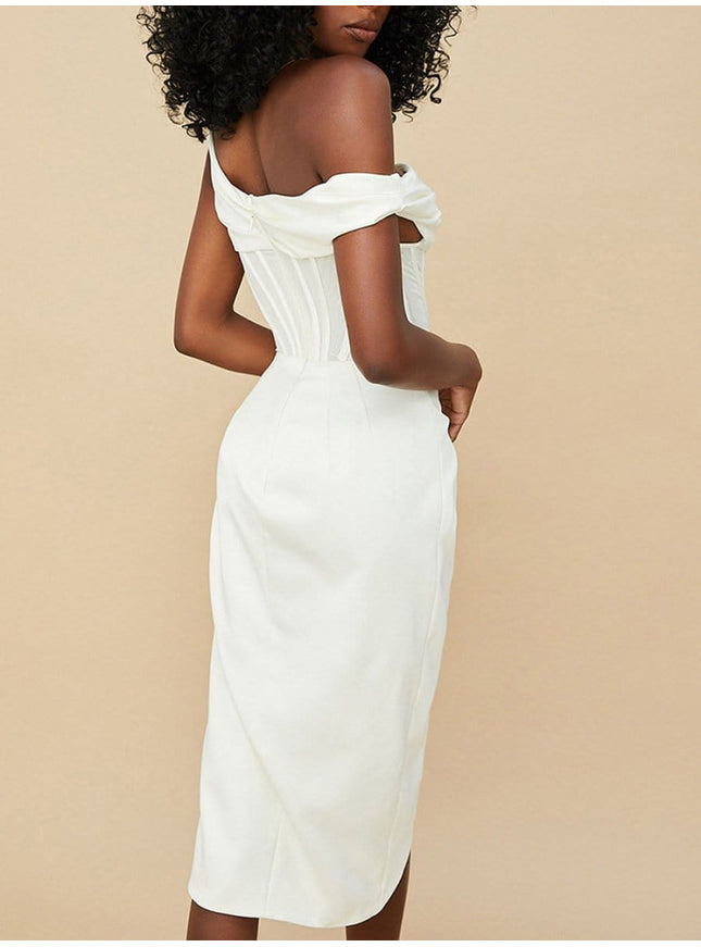 Aliyah Bodycon Midi Dress - Fashion Pov