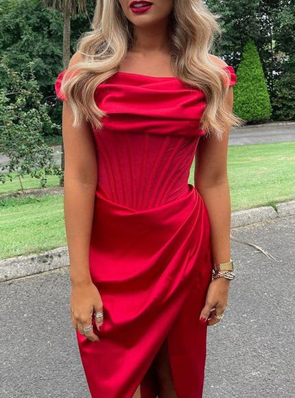 Aliyah Bodycon Midi Dress - Fashion Pov