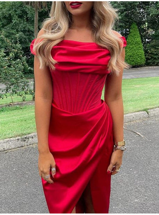 Aliyah Bodycon Midi Dress - Fashion Pov
